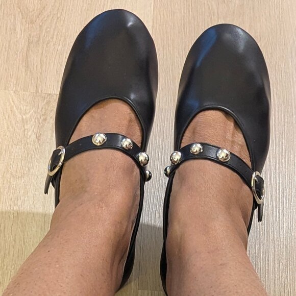 Studded Ballet Flats - Picture 4 of 10
